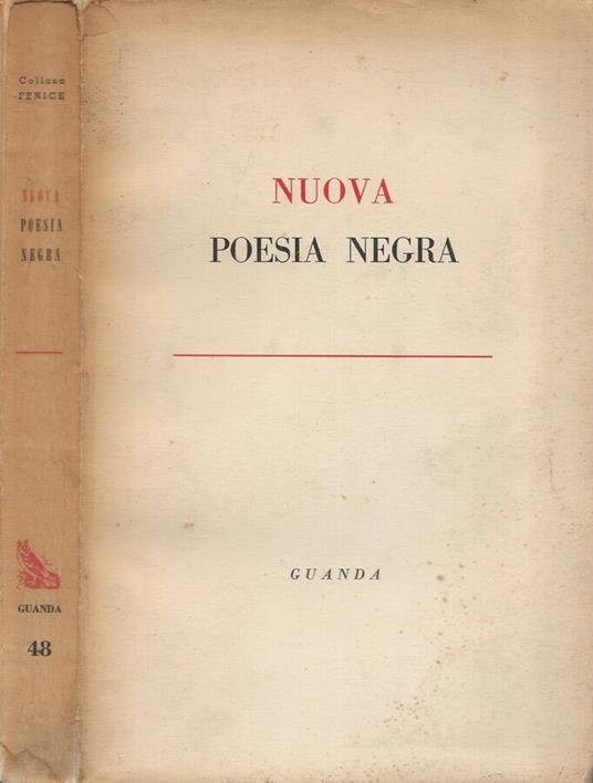 Nuova poesia negra - copertina