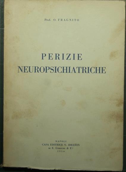 Perizie neuropsichiatriche - copertina