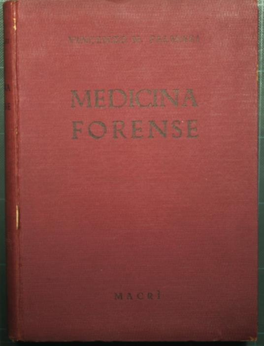 Medicina forense - copertina