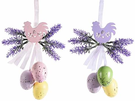 12x Uovo con Pulcini Pasquali da Appendere Decorazione per Casa e Negozi  Idea Regalo Bambini Set 18 Addobbi per Pasqua - Gruppo Maruccia - Idee  regalo