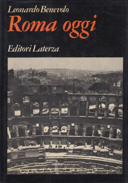 Roma oggi - Leonardo Benevolo - copertina