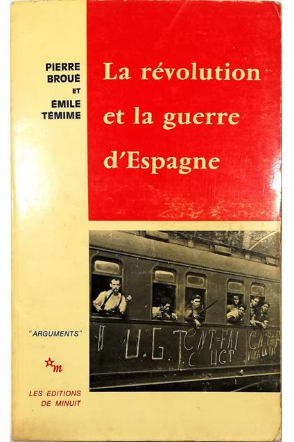 La révolution et la guerre d'Espagne - copertina