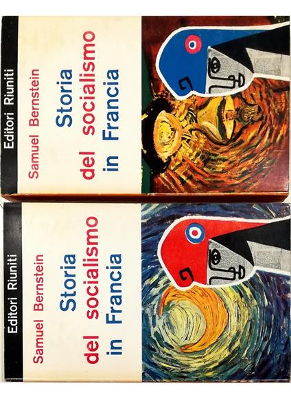 Storia del socialismo in Francia Dall'illuminismo alla Comune - completo in 2 voll - Samuel Bernstein - copertina