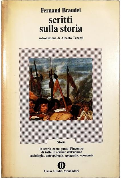 Scritti sulla storia - Fernand Braudel - copertina