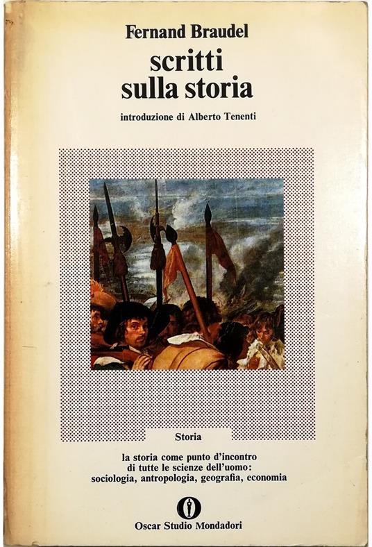 Scritti sulla storia - Fernand Braudel - copertina