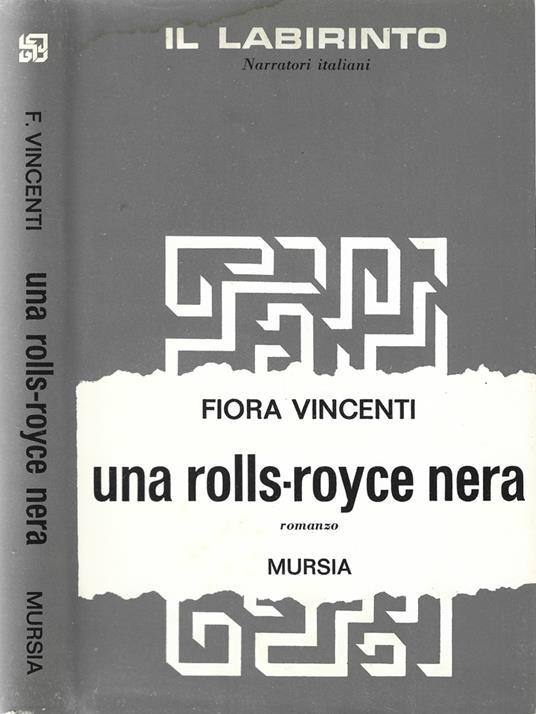 Una rolls-royce nera - Fiora Vincenti - copertina