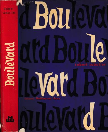 Boulevard - Robert Sabatier - copertina