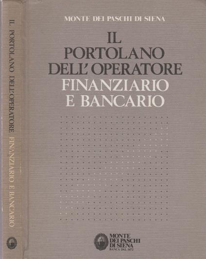 Il portolano dell'operatore finanziario e bancario - copertina