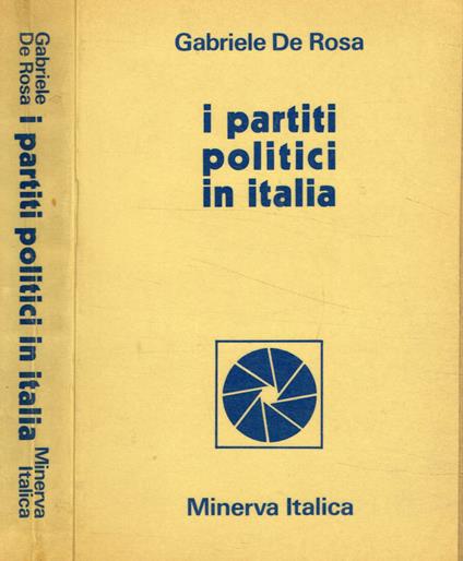 I partiti politici in italia - Gabriele De Rosa - copertina