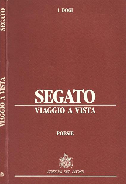 Viaggio a vista - Umberto Segato - copertina