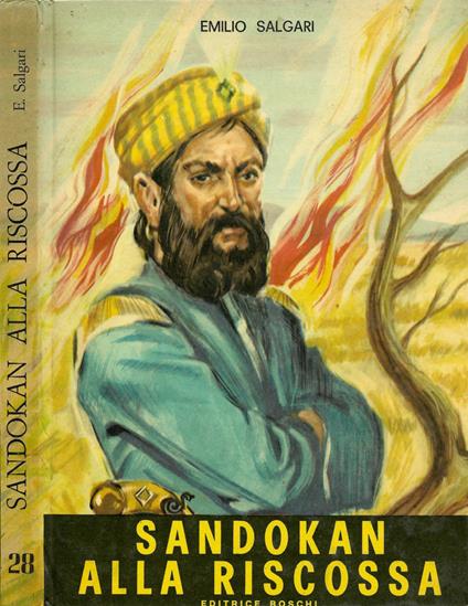 Sandokan alla riscossa - Emilio Salgari - copertina