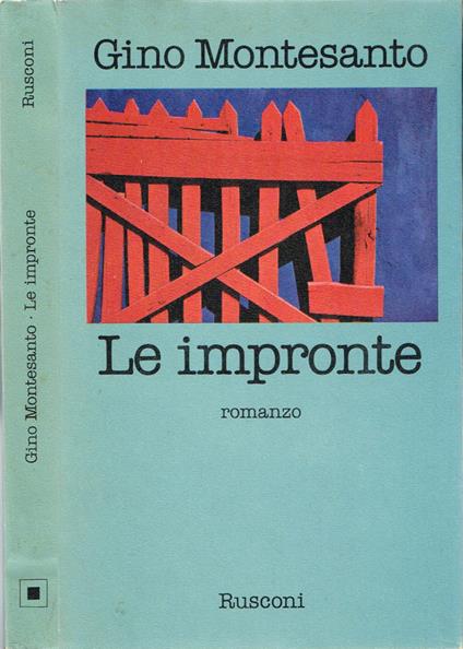 Le impronte - Gino Montesanto - copertina