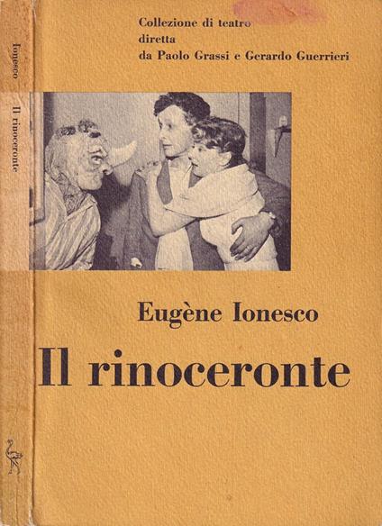 Il rinoceronte - Eugène Ionesco - copertina