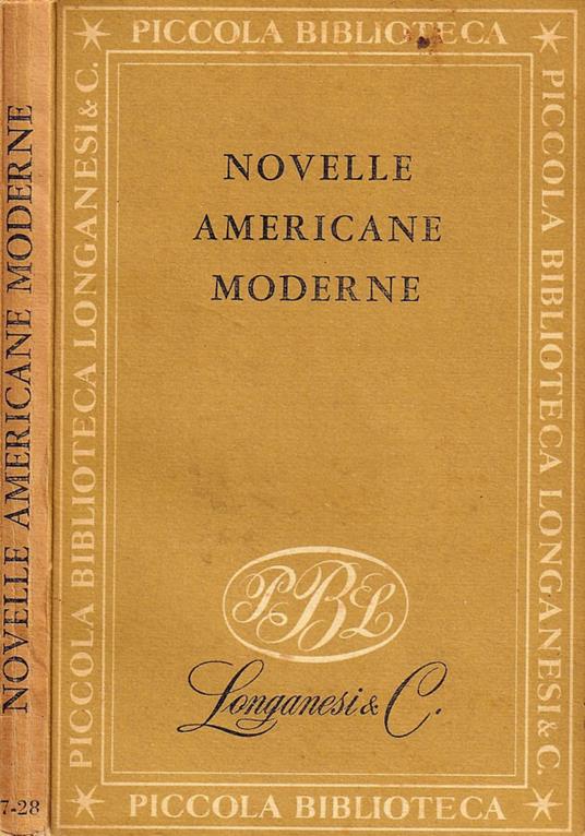 Novelle americane moderne - copertina