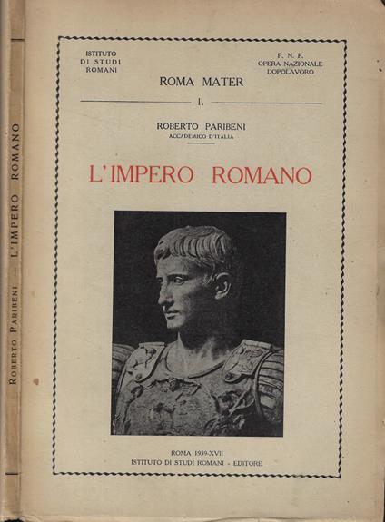 L' Impero Romano - Roberto Paribeni - copertina