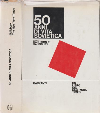 50 anni di vita sovietica - Harrison E. Salisbury - copertina