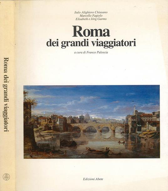 Roma dei grandi viaggiatori - copertina