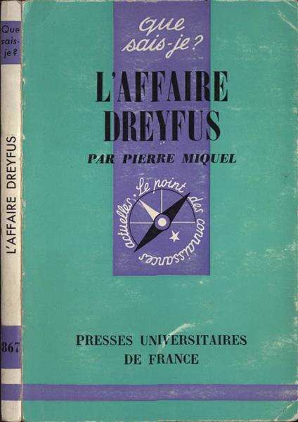 L' affaire Dreyfus - Pierre Miquel - copertina