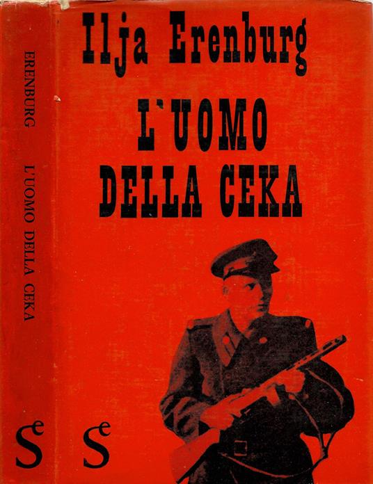 L' uomo della Ceka - Il'ja Erenburg - copertina