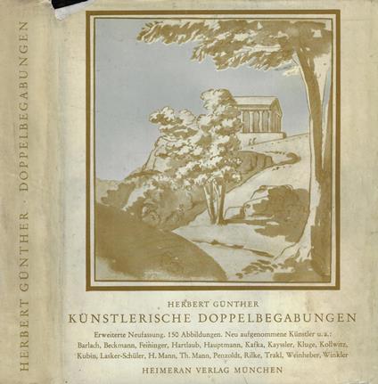 Kunstlerische Doppelbegabungen - Herbert V. Guenther - copertina