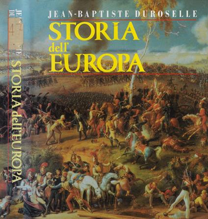 Storia dell'Europa - J. Baptiste Duroselle - copertina