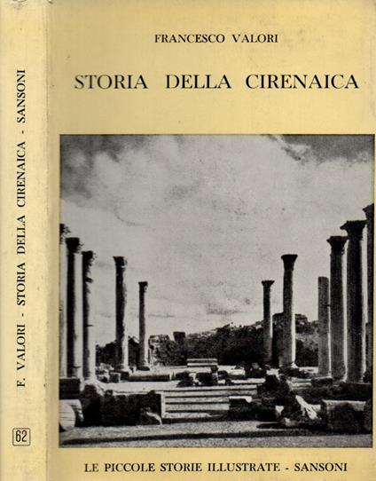 Storia della Cirenaica - Francesco Valori - copertina