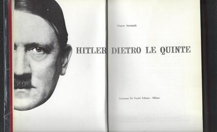 Hitler Dietro Le Quinte - Franco Martinelli - copertina