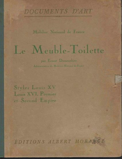 Le Meuble-Toilette - copertina