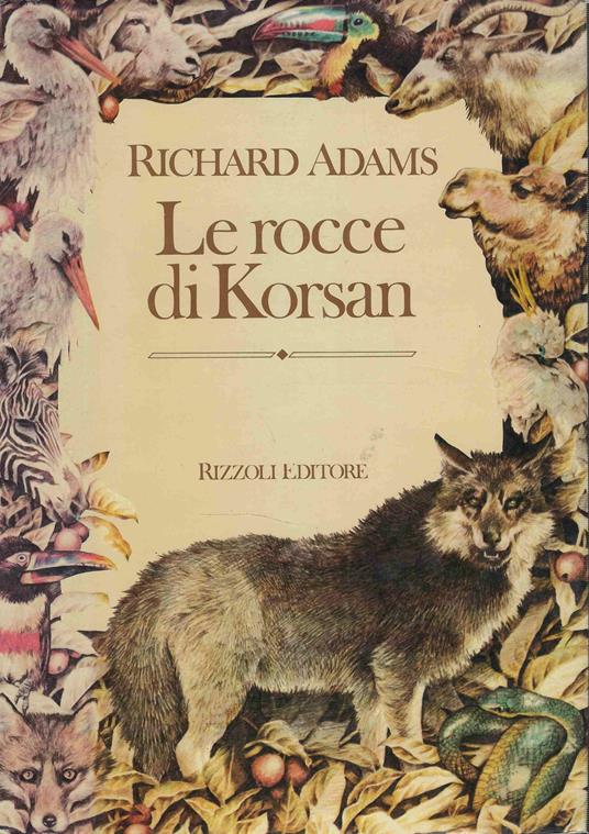 Le Rocce di Korsan - Richard Adams - copertina