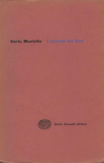 I parenti del Sud - Carlo Montella - copertina