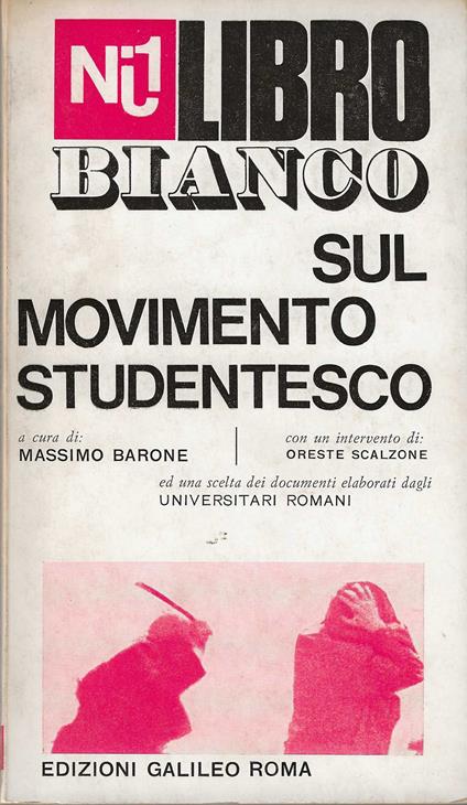 Libro bianco sul movimento studentesco - copertina