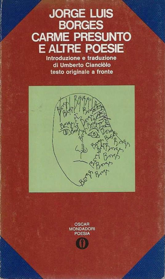 Carme Presunto e altre poesie - Jorge Luis Borges - copertina