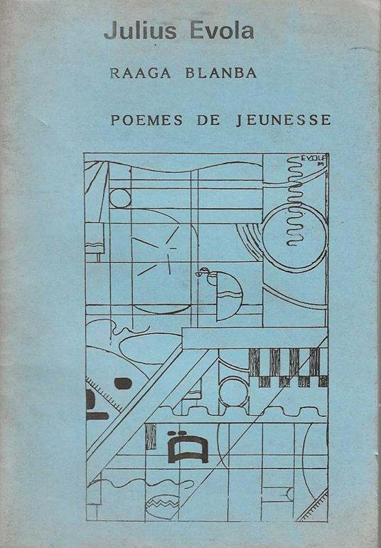 Raaga Blanba - Poemes de Jeunesse - Julius Evola - copertina