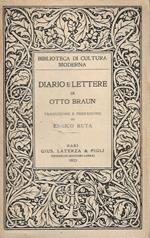 Diario e lettere di Otto Braun