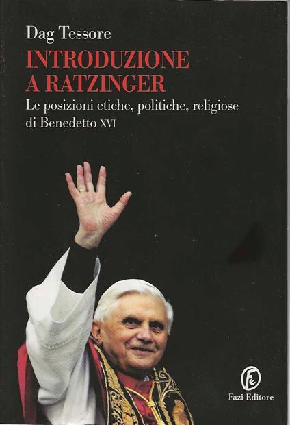 Introduzione a Ratzinger - Dag Tessore - copertina