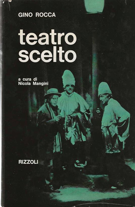 Teatro Scelto - Gino Rocca - copertina