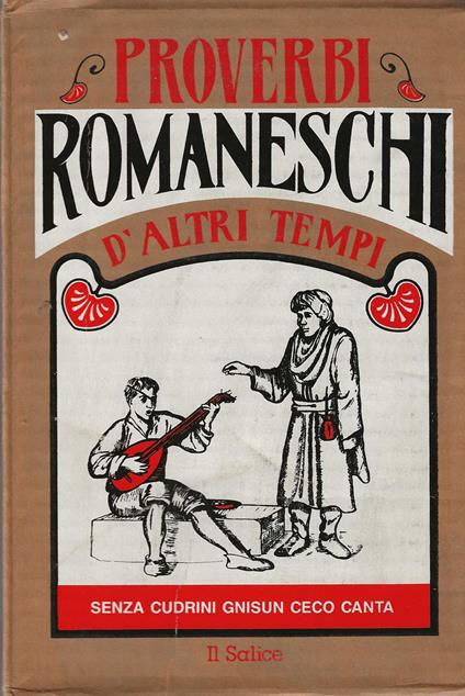 Proverbi Romaneschi d' Altri Tempi - Franco Fava - copertina