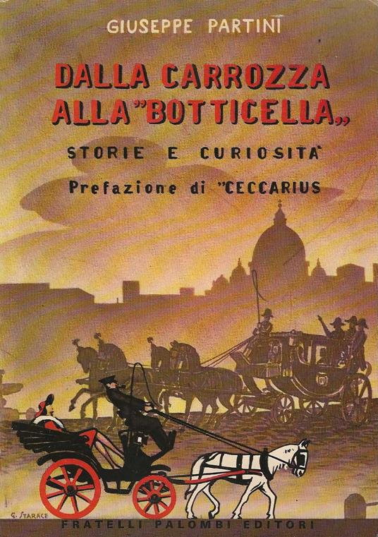 dalla carrozza alla "botticella" - Giuseppe Parini - copertina