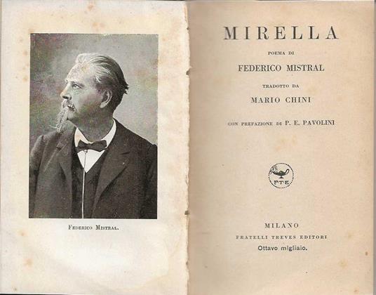 Mirella - Frédéric Mistral - copertina