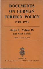 Documents on German Foreign Policy