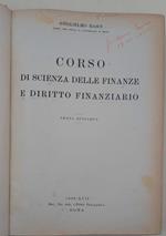 Corso Di Scienza Delle Finanze E Diritto Finanziario