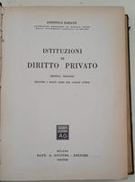 Istituzioni Di Diritto Privato Seconda Edizione Secondo I Nuovi Libri Del Codice Civile