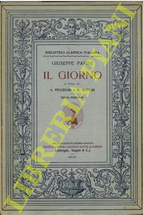 Il giorno - Giuseppe Parini - copertina