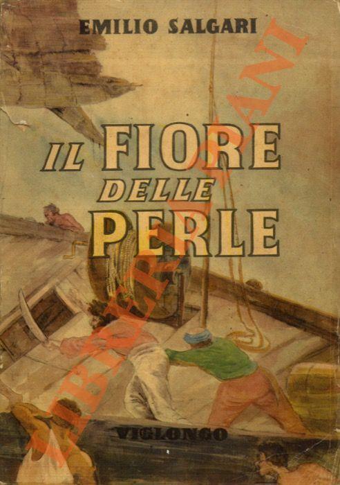 Il fiore delle perle - Emilio Salgari - copertina