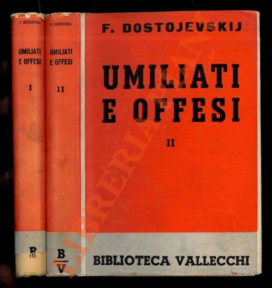 Umiliati e offesi - Fëdor Dostoevskij - copertina