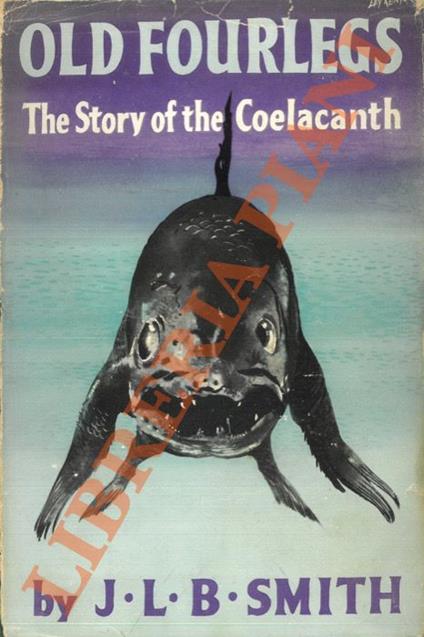 Old fourlegs. The story of Coelacanth - copertina