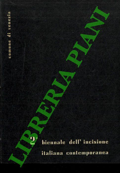 2a Biennale dell'Incisione Italiana Contemporanea. Opera Bevilacqua La Masa Sala Napoleonica 25 aprile - 15 giugno 1957 - Giorgio Trentin - copertina