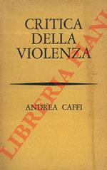 Critica della violenza