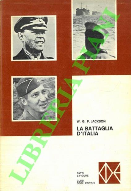 La battaglia d'Italia - William G. F. Jackson - copertina