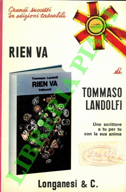 Rien va - Tommaso Landolfi - copertina